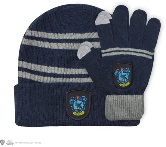 Harry Potter - Mössa/Handskar Ravenclaw Barn set EU - Mössa